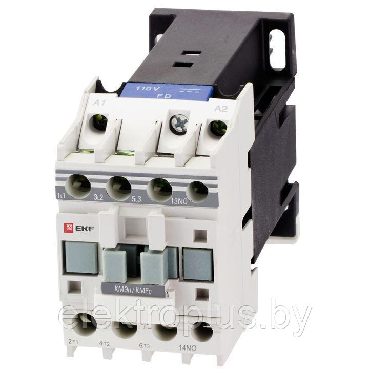 Контактор КМЭп малогабаритный  95А 220В DC 1NO 1NC EKF PROxima