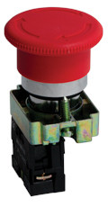 Кнопка "Гриб" с фиксацией поворотная BS-542 (NC) красная EKF PROxima