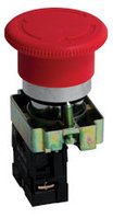 Кнопка "Гриб" с фиксацией поворотная BS-542 (NC) красная EKF PROxima IP65