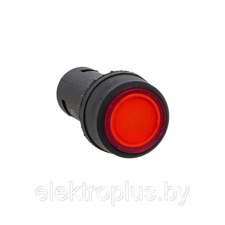 Кнопка SW2C-10D с подсветкой красная NO 24В EKF PROxima - фото 1 - id-p72163087