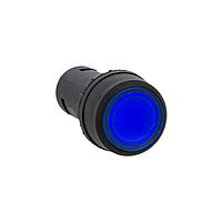 Кнопка SW2C-10D с подсветкой синяя NO 230В EKF PROxima