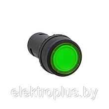 Кнопка SW2C-10D с подсветкой зеленая NO 230В EKF PROxima