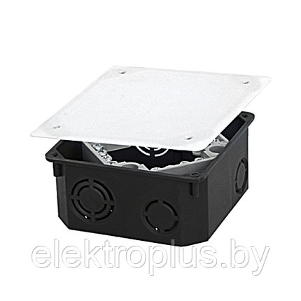 Коробка распаячная КМТ-010-022 для подштукатурного монтажа с клеммником и крышкой (110х110х50) EKF PROxima, фото 2