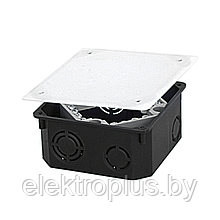 Коробка распаячная КМТ-010-022 для подштукатурного монтажа с клеммником и крышкой (110х110х50) EKF PROxima