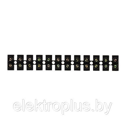 Колодка клеммная (60мм.) 150А полистирол черная (10шт.) EKF PROxima, фото 2