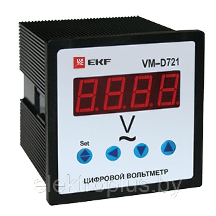 Вольтметр VM-D961 цифровой на панель (96х96) однофазный EKF PROxima
