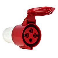 Розетка переносная 234 3Р+РЕ 63А 380В IP67 EKF