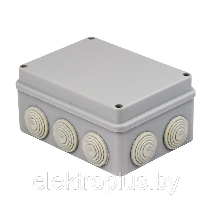 Коробка распаячная КМР-050-041 IP54,10 мембранных вводов, уплотнительный шнур (150х110х70) EKF PROxima - фото 1 - id-p72165027