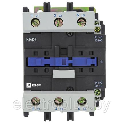 Контактор КМЭ малогабаритный 80А 230В 1NO 1NC EKF Basic, фото 2