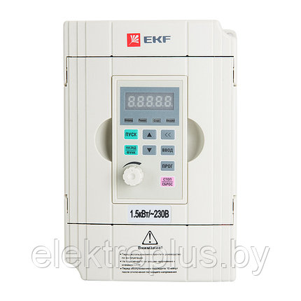 Преобразователь частоты 1,5/2,2кВт 1х230В VECTOR-100 EKF PROxima, фото 2