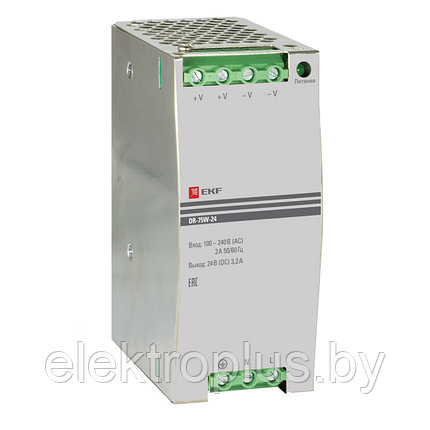 Блок питания 24В DR-75W-24 EKF PROxima 120W, фото 2