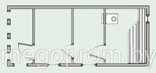 Готовая баня Тип 4