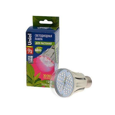 Светодиодная лампа для растений LED-A60-9W Uniel, фото 2