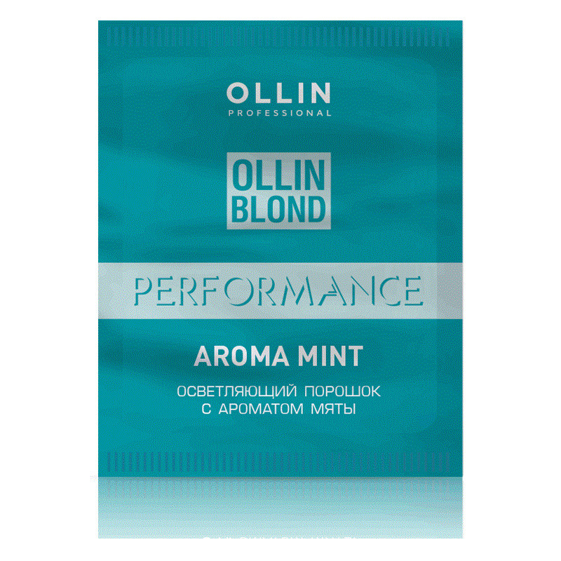 OLLIN Blond Осветляющий порошок с ароматом мяты 30г