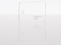 Стекло органическое прозрачное Setacryl, толщиной 3 мм