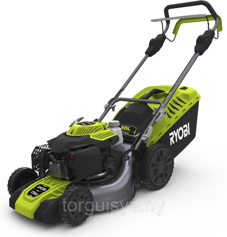 Газонокосилка бензо самоходная Ryobi RLM 4617 5S - фото 1 - id-p72199878