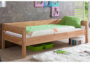 Кровать детская с дополнительным спальным местом "Лотос-4" (лак), фото 2