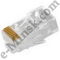 Коннектор сетевой RJ-45 10P10C CAT 5e REXANT 05-1041, КНР