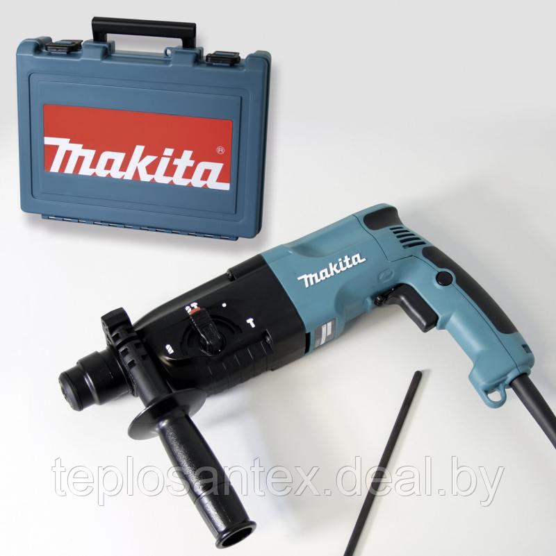 Перфоратор MAKITA HR 2450 в чем. (780 Вт, 2.7 Дж, 3 реж., патрон SDS-plus, вес 2.4 кг) в Гомеле - фото 2 - id-p54396882