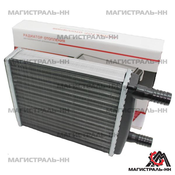 Радиатор отопителя ГАЗ-3302 2-х рядный d=18 н/о (алюмин.)