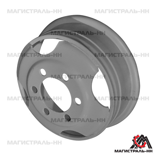 Диск колеса ГАЗ-3307, 3309, ПАЗ (б/полук.) (ГАЗ)