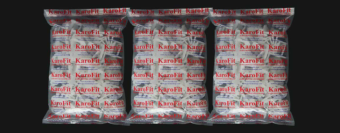 Клипсы для СВП Karofit (Турция) 250 шт, шов 1мм - фото 4 - id-p72260395