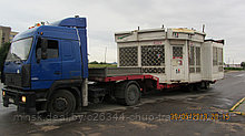 Перевозка тралом негабаритных тяжеловесных грузов до 38 тонн