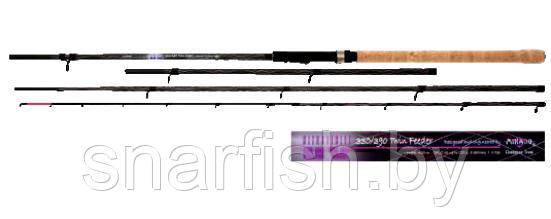 Фидер Mikado ULTRAVIOLET TWIN 3.6-4.2 тест до 110гр (переменная длинна)