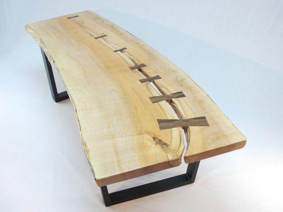 Журнальный столик из массива дерева, слэба (пример) - фото 1 - id-p67482267