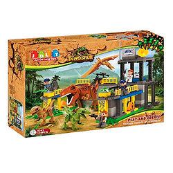 Конструктор JDLT 5243 Dinosaur (аналог Lego Duplo) 135 деталей