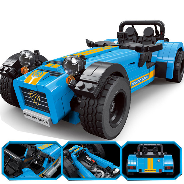 Конструктор Decool 8612 Гоночный автомобиль (аналог Lego Ideas 21307) 771 деталь - фото 2 - id-p72315205
