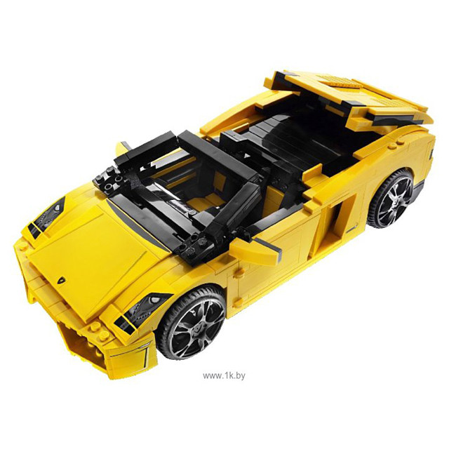Конструктор Decool 8611 2в1 Lamborghini Gallardo LP 560-4 (аналог Lego 8169) 741 деталь - фото 5 - id-p72315260