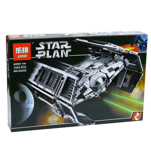 Конструктор Lepin Star Plan 05055 "Истребитель Дарта Вейдера" (аналог Lego Star Wars 10175) 1242 детали