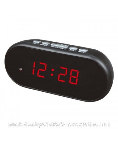 Настольные электронные часы  VST-712-2 (красный)