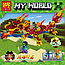 Конструктор Lele 33069 My World Китайский дракон (2 вида) (аналог Lego Minecraft) 179 деталей , фото 5