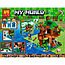 Конструктор Lele 33125 My World "Дом у реки" (аналог Lego Minecraft) 443 детали, фото 2