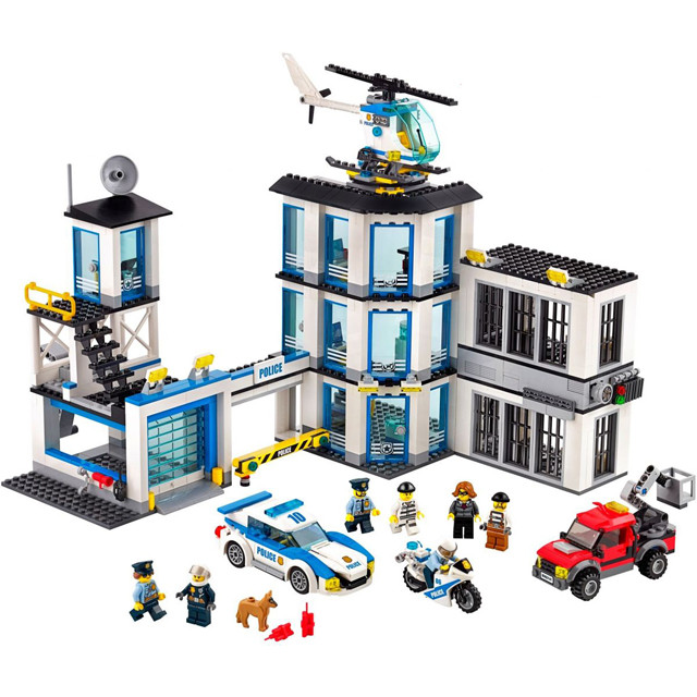 Конструктор Lele Cities 39058 "Полицейский участок" (аналог Lego City 60141) 965 деталей - фото 3 - id-p72317005
