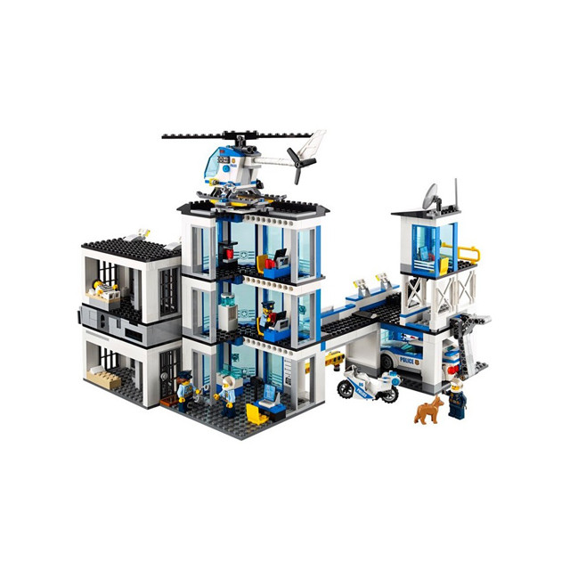 Конструктор Lele Cities 39058 "Полицейский участок" (аналог Lego City 60141) 965 деталей - фото 5 - id-p72317005