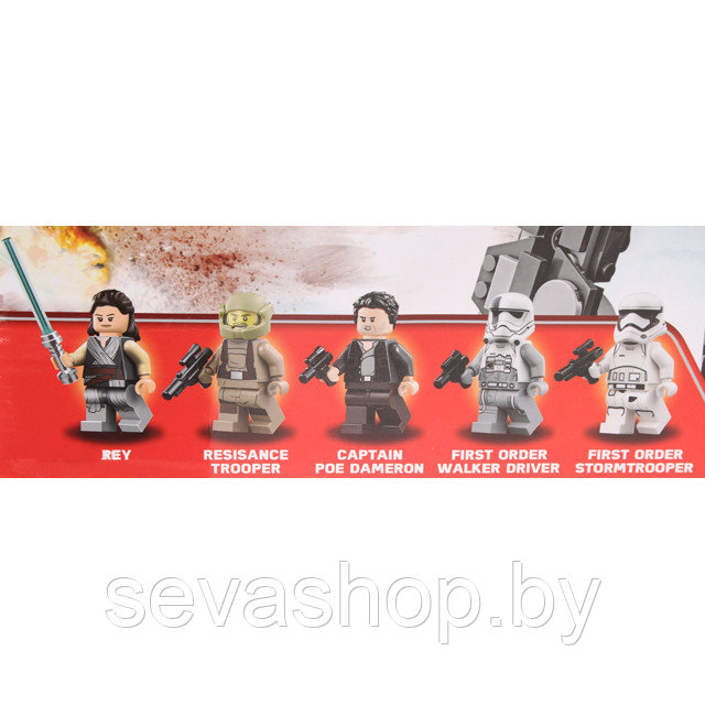 Конструктор Lepin Star Wars 05130 "Штурмовой шагоход Первого Ордена" (аналог Lego Star Wars 75189) 1541 деталь - фото 4 - id-p72317280