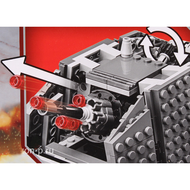 Конструктор Lepin Star Wars 05130 "Штурмовой шагоход Первого Ордена" (аналог Lego Star Wars 75189) 1541 деталь - фото 5 - id-p72317280
