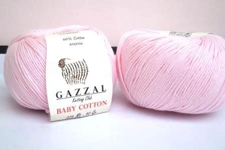 Пряжа Gazzal Baby Cotton цвет 3411 - фото 3 - id-p72328649