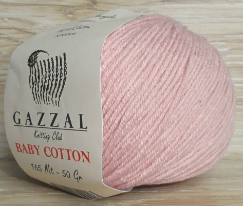 Пряжа Gazzal Baby Cotton цвет 3444 - фото 1 - id-p72328776