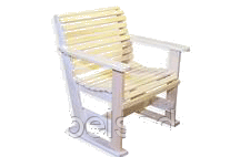 Кресло с подлокотниками из массива липы - фото 1 - id-p72328829