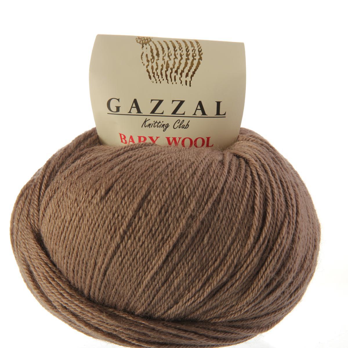 Пряжа Gazzal Baby Wool цвет 835 латте - фото 1 - id-p72328884