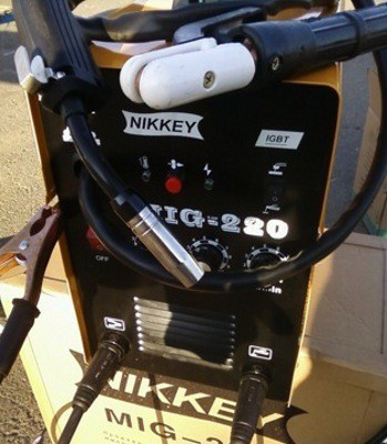 Сварочный инвертор Nikkey MMA MIG-220 (полуавтомат + ручная дуговая сварка!) - фото 1 - id-p72329208