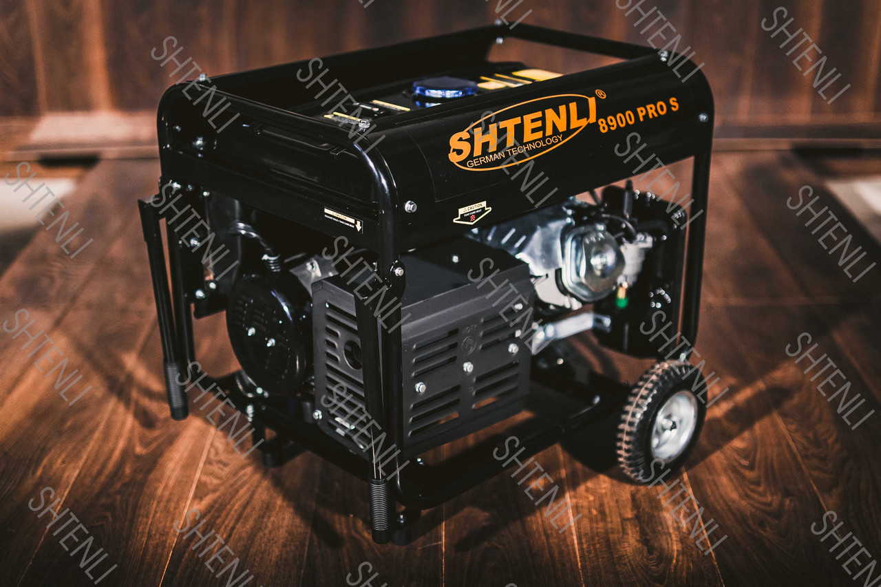 Профессиональный бензиновый генератор Shtenli PRO 8900-s (электростанция) - фото 5 - id-p72329627