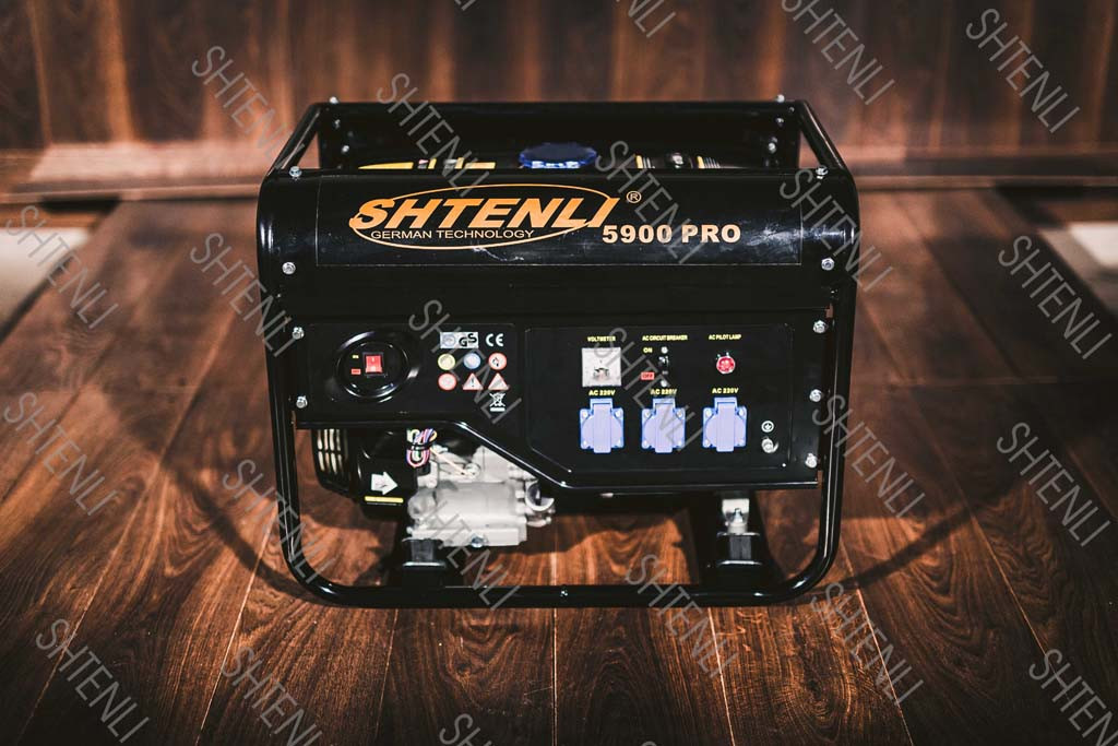 Бензиновый генератор Shtenli PRO 5900 New - фото 4 - id-p72329706
