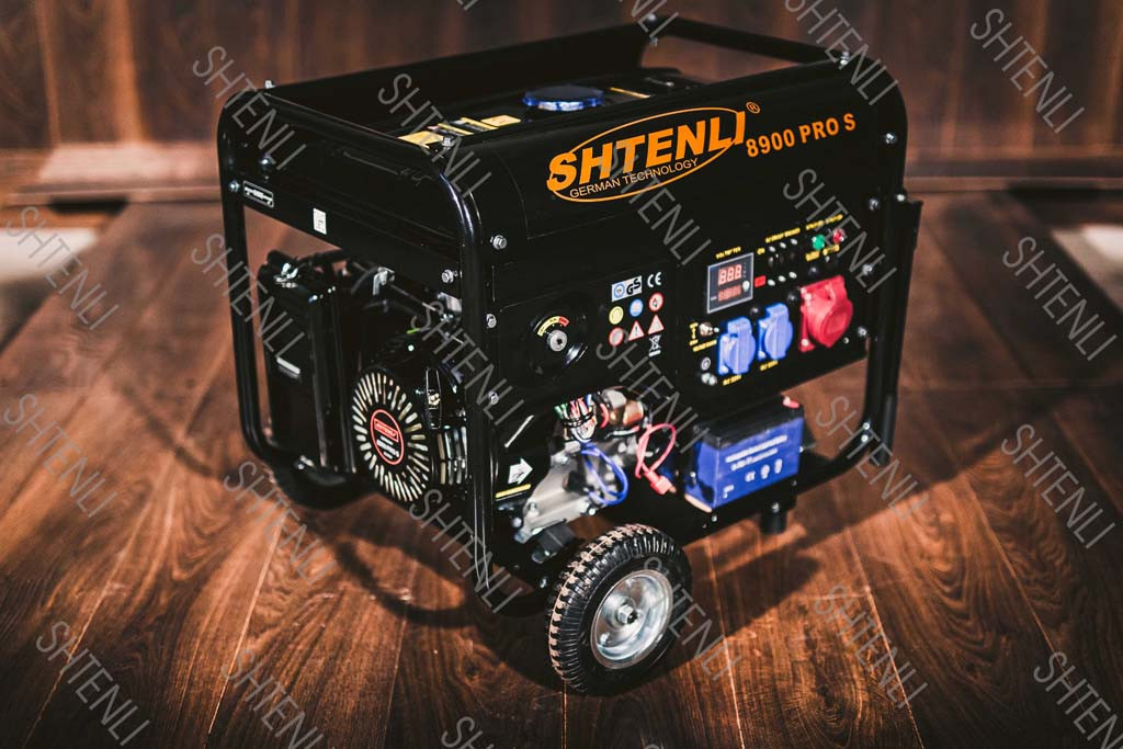 Бензиновый генератор Shtenli PRO S 8400 - фото 3 - id-p72329708