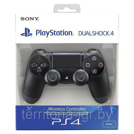 (PS4/PS5) Геймпад беспроводной Sony Dualshock 4 черный(BLACK) 2-я ревизия [CUH-ZCT2E] v2 Оригинал - фото 1 - id-p56769162