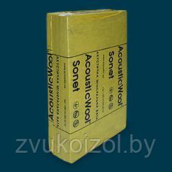 AcousticWool Sonet, шумопоглощающая плита, уп/6м2, αw=0.75, фото 2